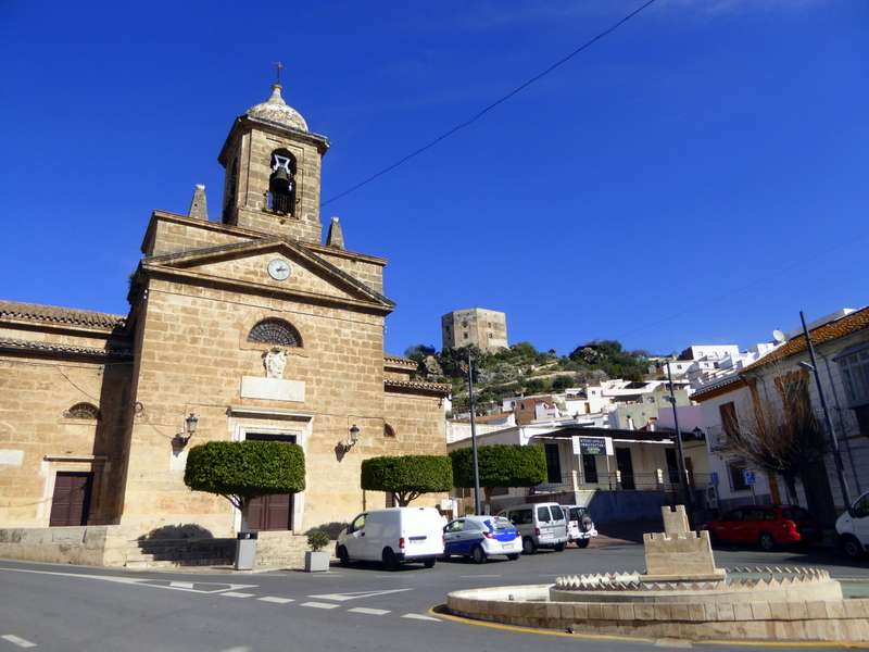 Vélez de Benaudalla Granada Iglesia Nuestra Señora del Rosario