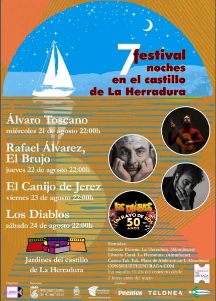 Summer Nights Festival La Herradura Castle - Festival Noches en el Castillo de La Herradura Read more on Almunecarinfo.com