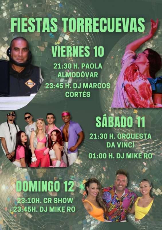 The barrio of Torrecuevas Almuñécar hosts the Fiestas de la Chirimoya to celebrate the harvest of the chirimoya (a custard apple), in honor of the Virgin Madre. The Chirimoya Festival of barrio Torrecuevas, usually includes 4 days of celebration, activities, music, dancing, eating and drinking. The Fiestas de la Chirimoya usually takes place around the 12th of October, which is also Día de la Hispanidad (Hispanic Heritage Day) and Fiestas de Pilar. Read more on Almunecarinfo.com
