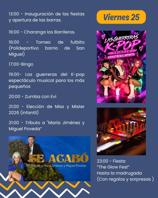 Fiestas de San Miguel Barrio del Castillo Almuñécar 2026. Read more on Almunecarinfo.com