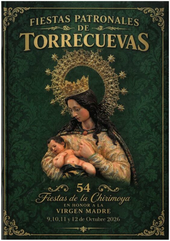 The barrio of  Torrecuevas Almuñécar hosts the Fiestas de la Chirimoya to celebrate the harvest of the chirimoya (a custard apple), in honor of the Virgin Madre.  The Chirimoya Festival of barrio Torrecuevas, usually includes 4 days of celebration, activities, music, dancing, eating and drinking.  The Fiestas de la Chirimoya usually takes place around the 12th of October, which is also Día de la Hispanidad (Hispanic Heritage Day) and Fiestas de Pilar. Read more on Almunecarinfo.com