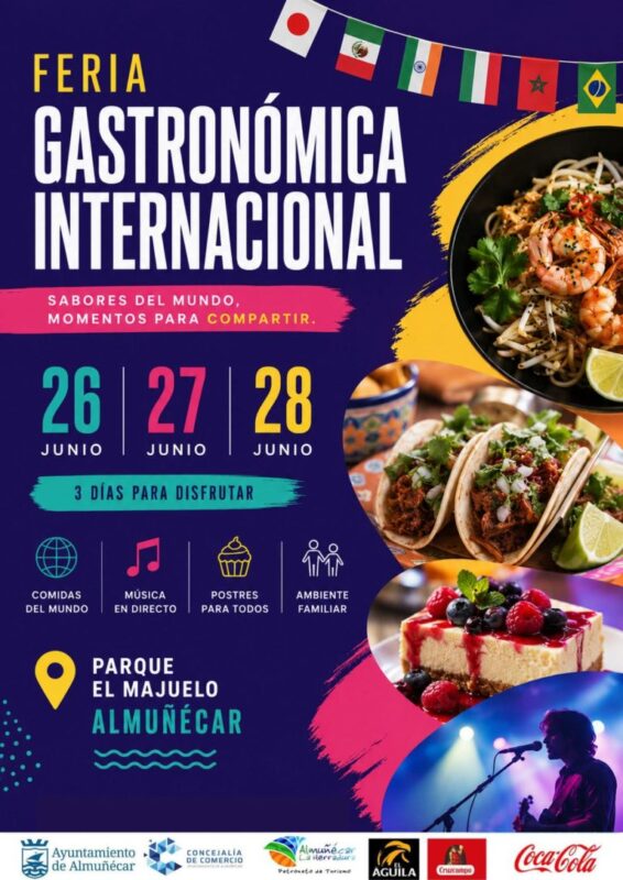 19-21 June Burger Festival! https://almunecarinfo.com/feria-gastronomica-fair-almunecar-food-festival/